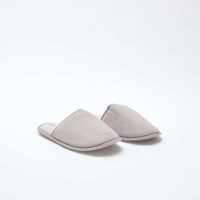 Velour mule slippers GREEN