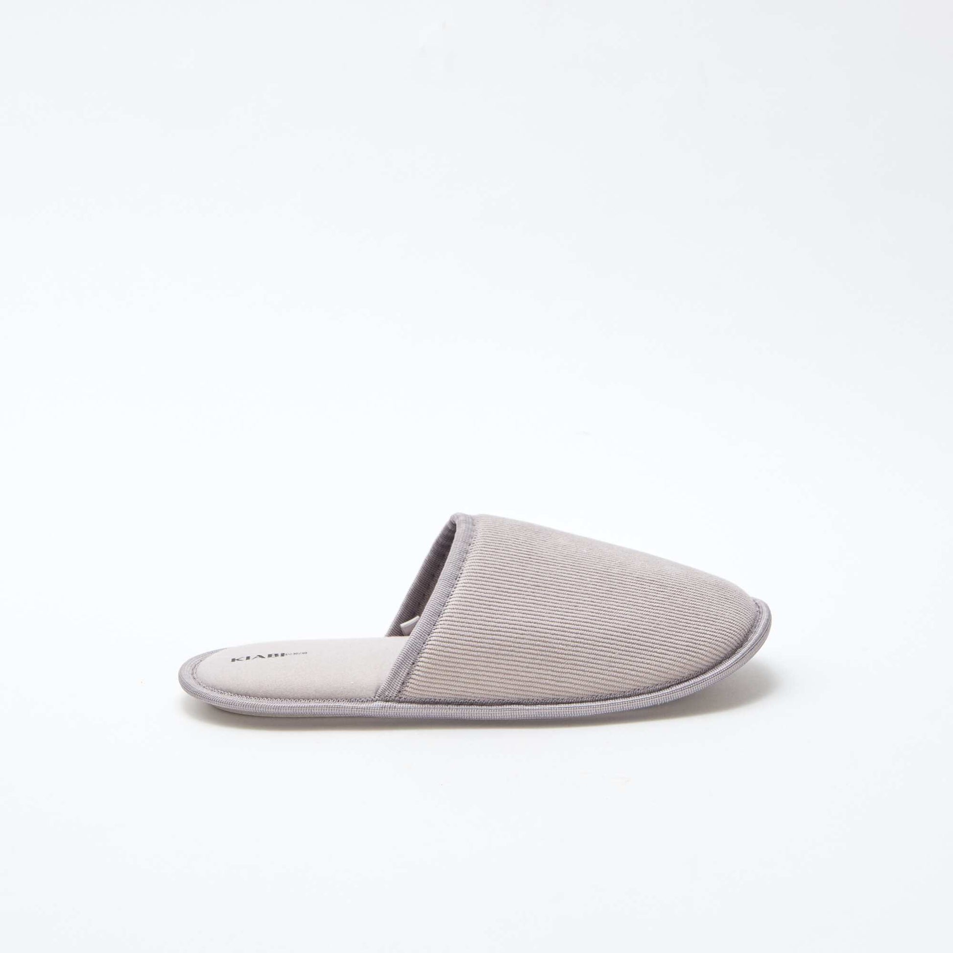 Velour mule slippers GREEN