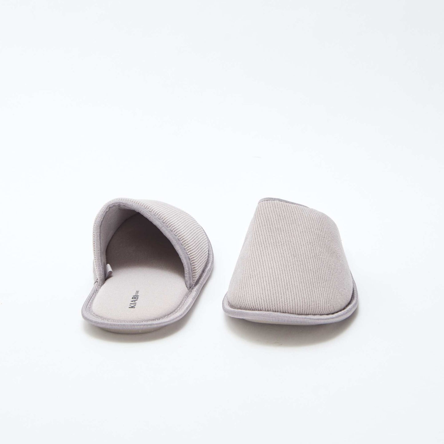 Velour mule slippers GREEN