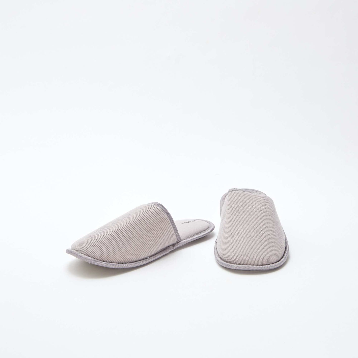 Velour mule slippers GREEN