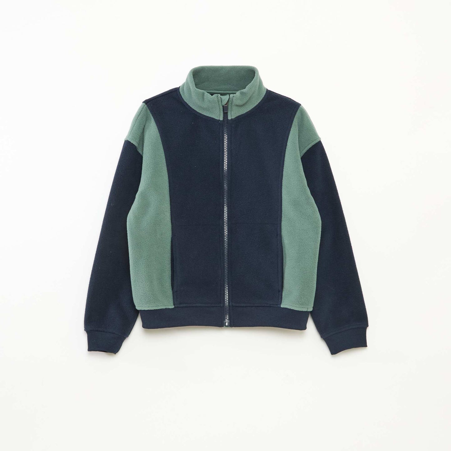 Loose Fleece Sweatshirt BLUE
