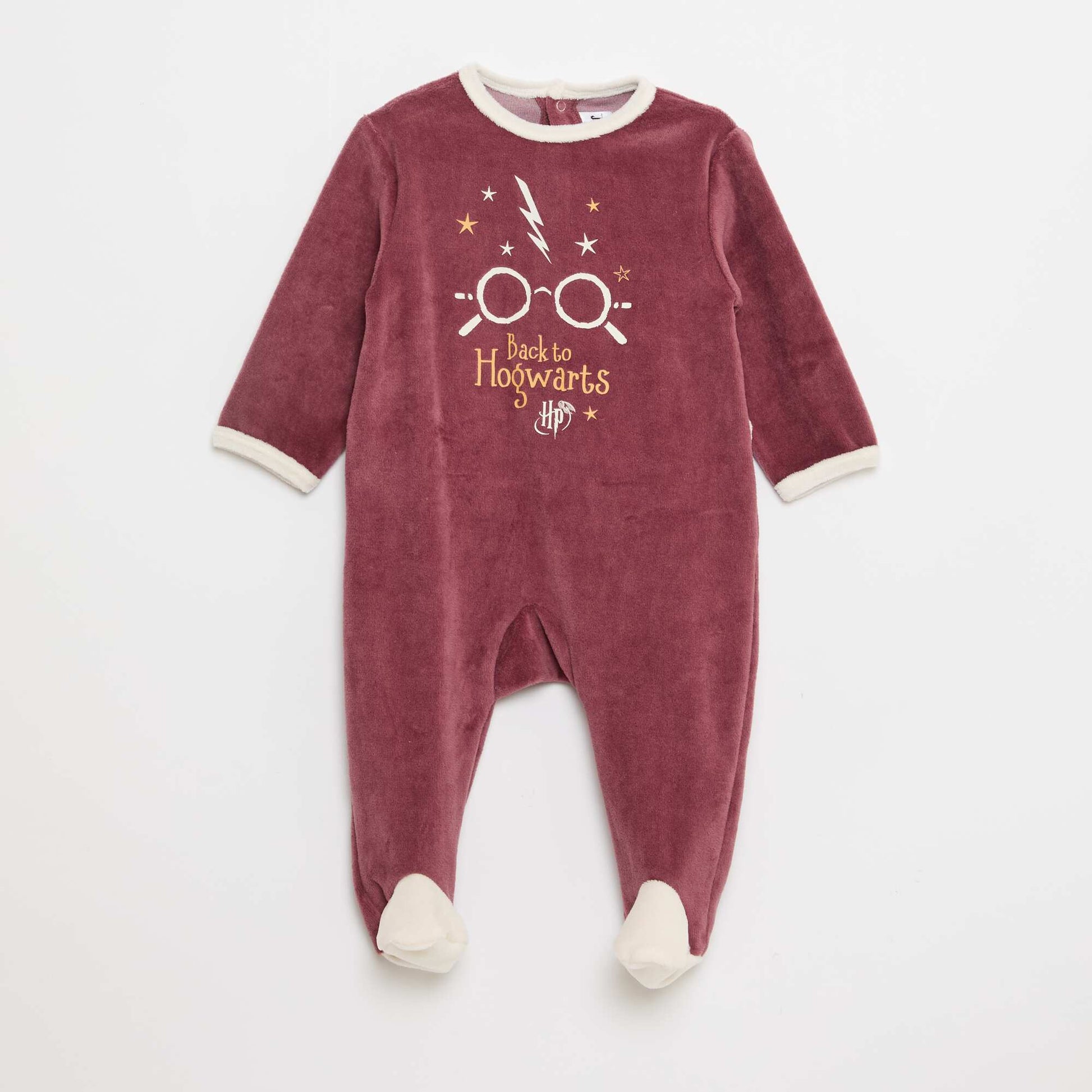 Harry Potter Velvet Sleepsuit RED
