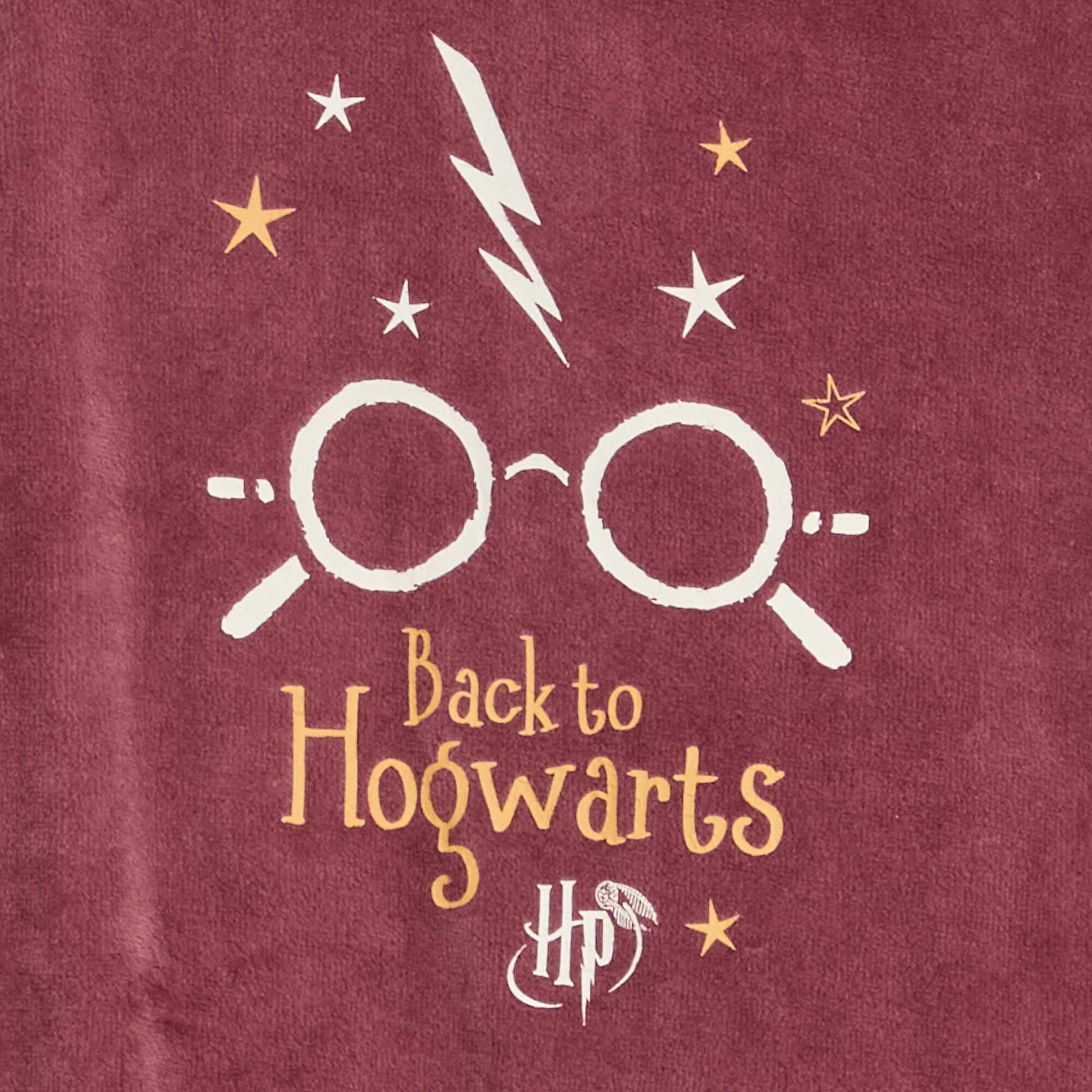 Harry Potter Velvet Sleepsuit RED