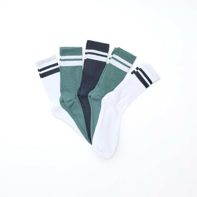Pack of 5 Pairs of Socks WHITE