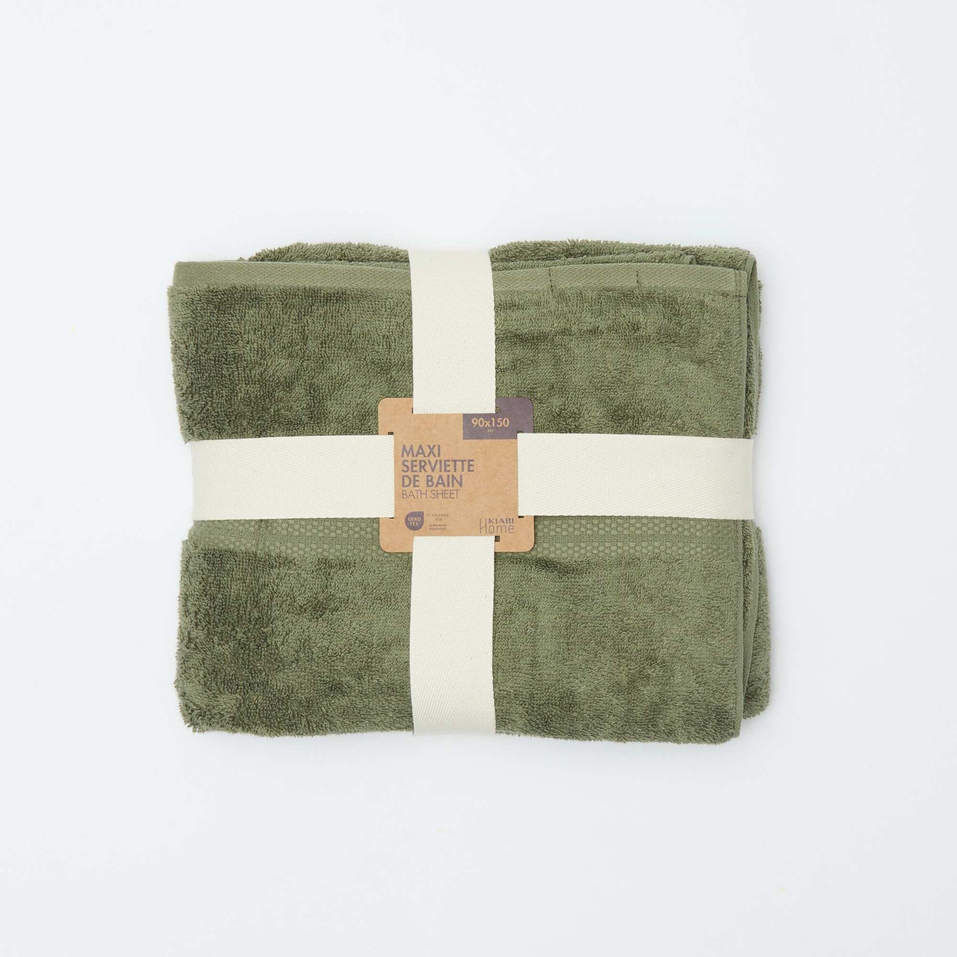 Bath Towel (90x150 cm) - Kiabi Home GREEN