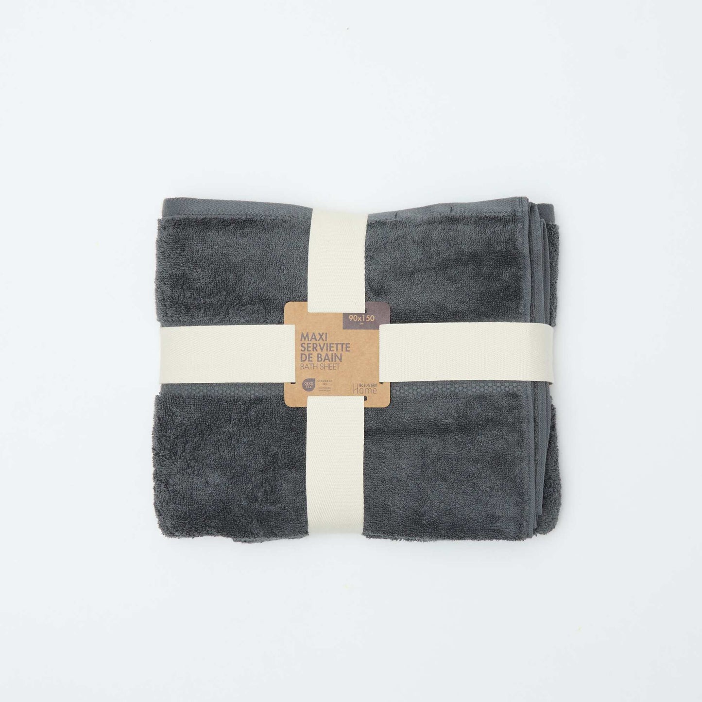 Bath Towel (90x150 cm) - Kiabi Home GREY