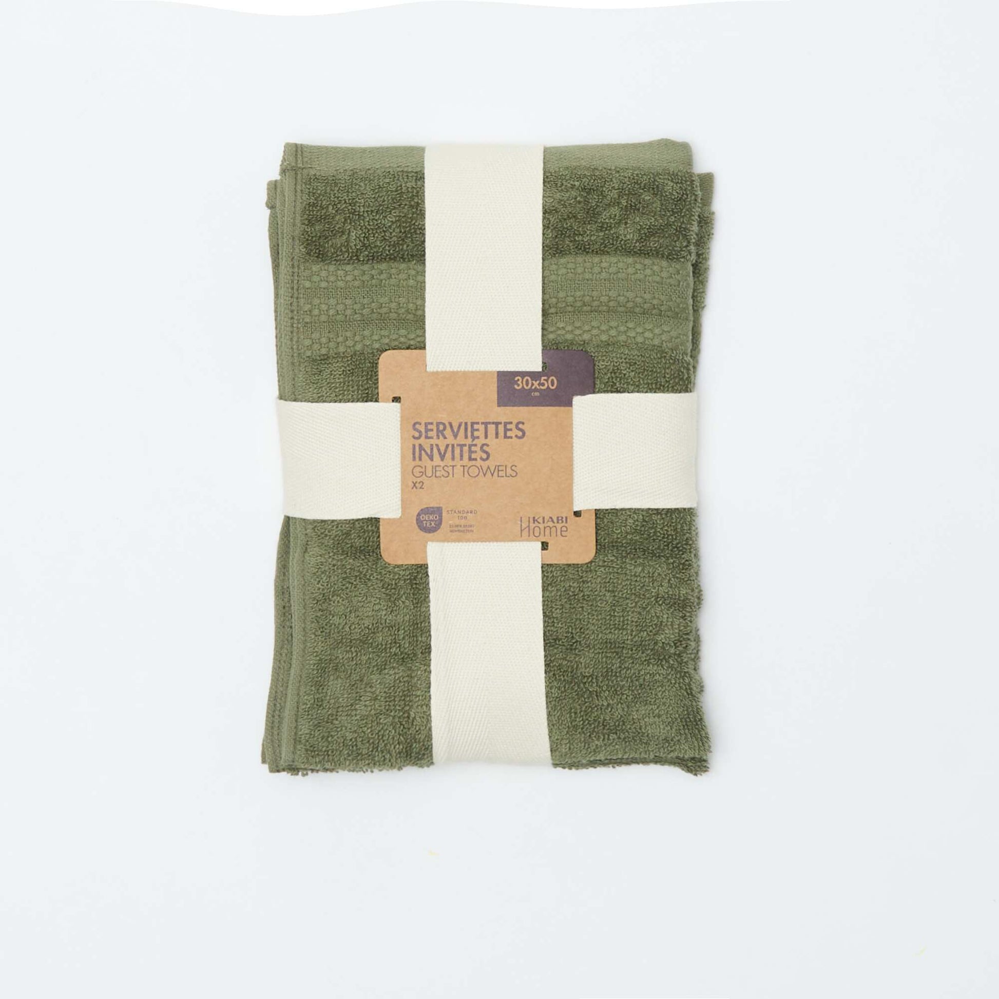 Guest Towels (30x50 cm) - Kiabi Home GREEN