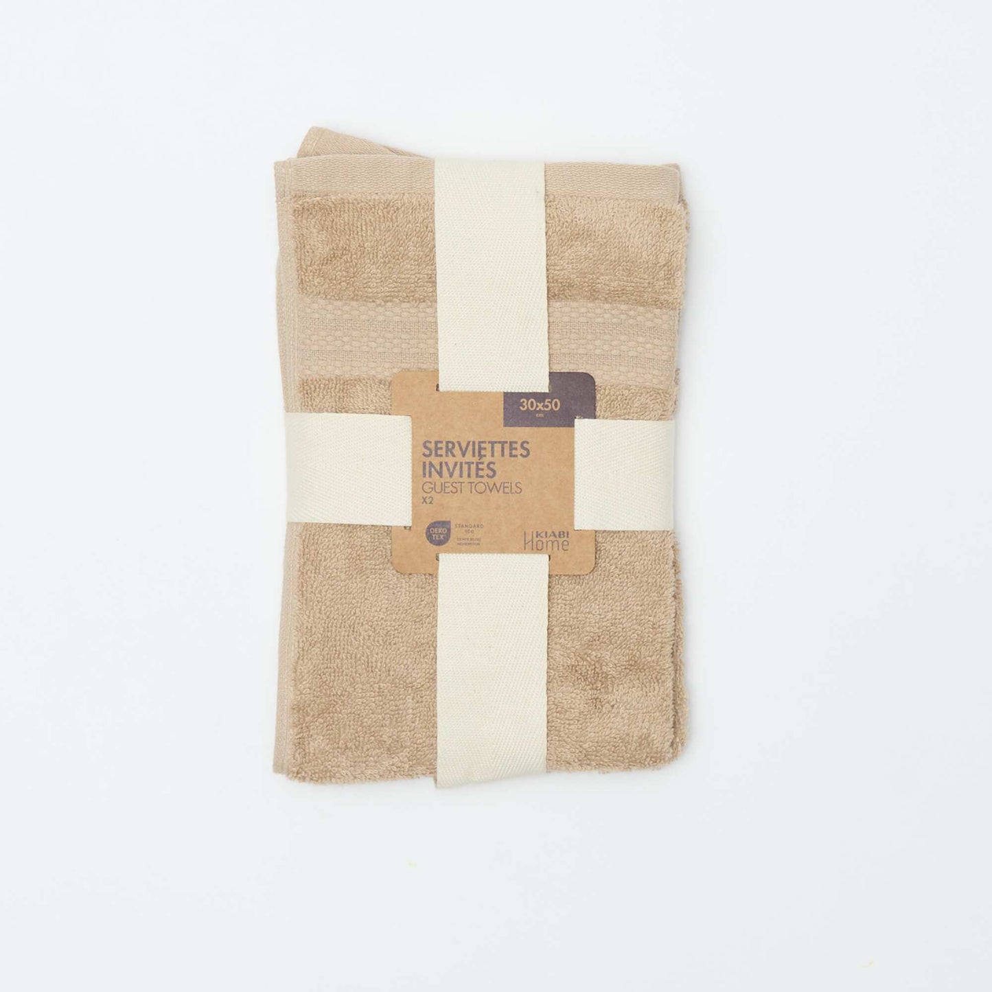 Guest Towels (30x50 cm) - Kiabi Home BEIGE