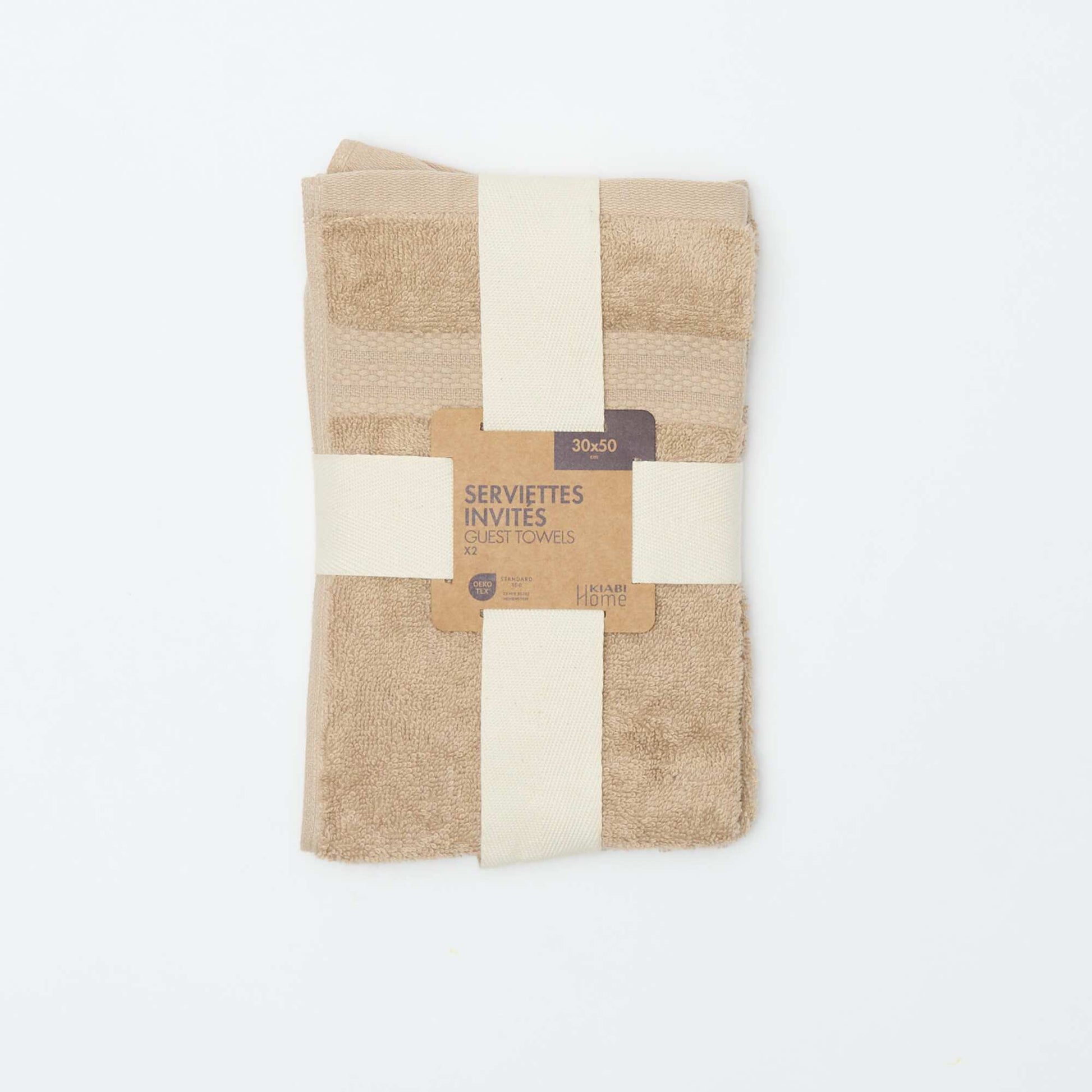 Guest Towels (30x50 cm) - Kiabi Home BEIGE