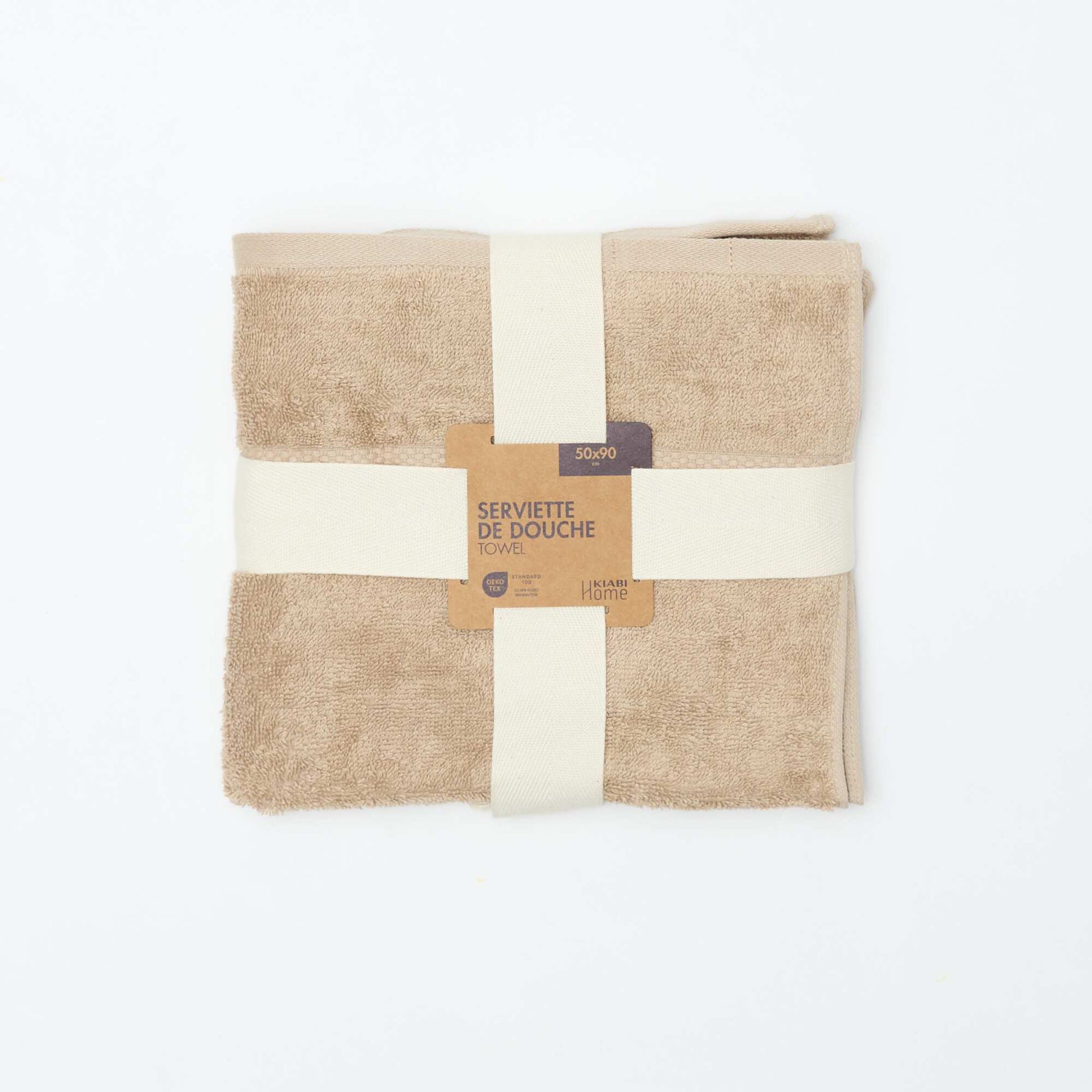 Bath towel 50x90 cm BEIGE