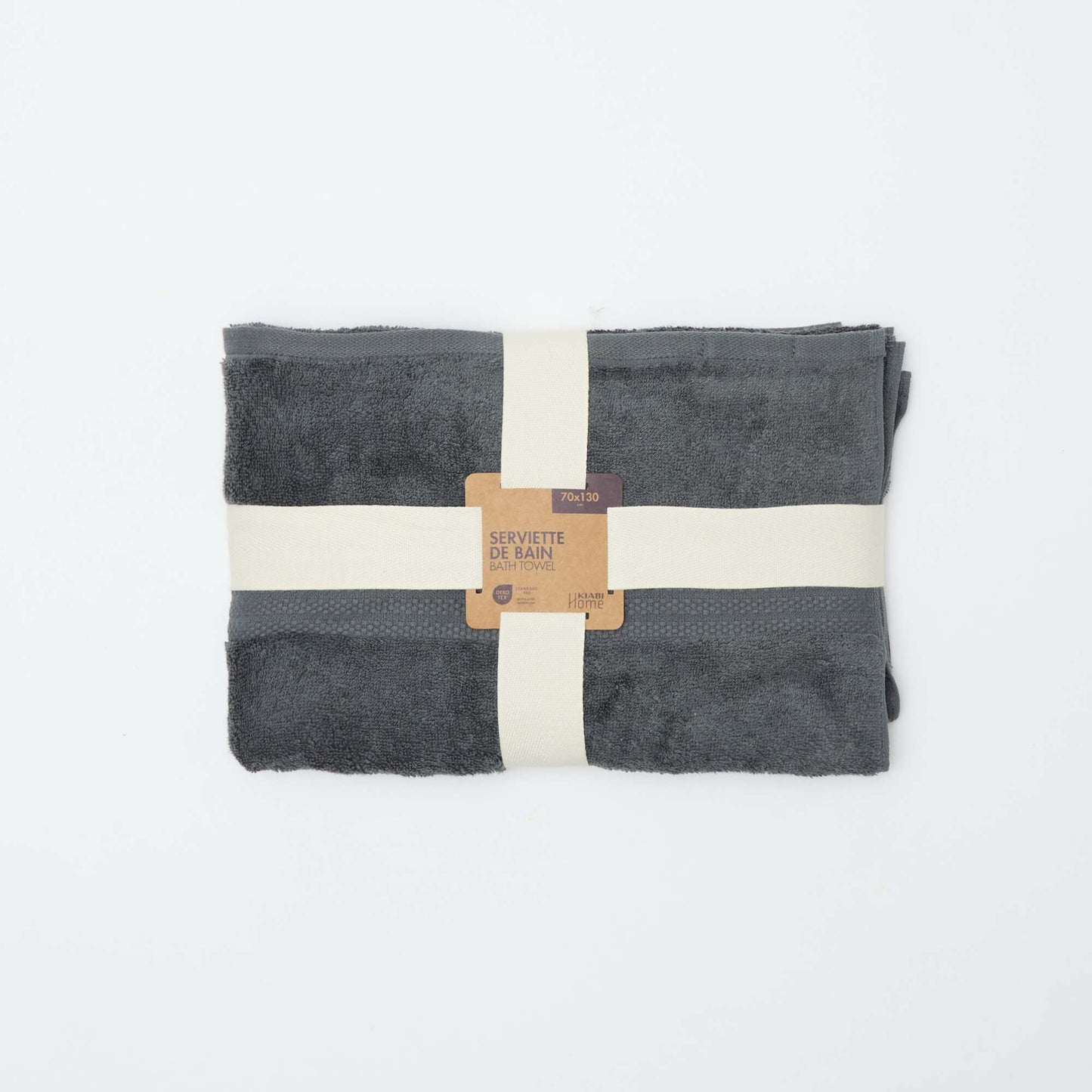 Bath Towel (70x130 cm) - Kiabi Home GREY