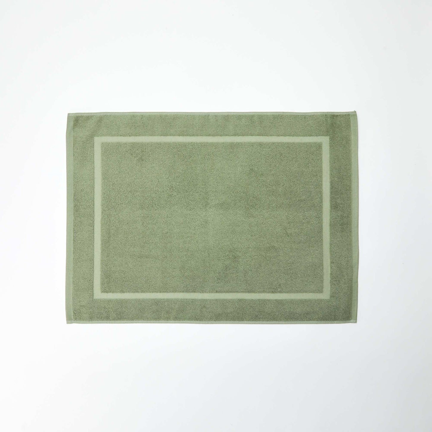 Stylish Bath Mat 80 x 50 cm GREEN