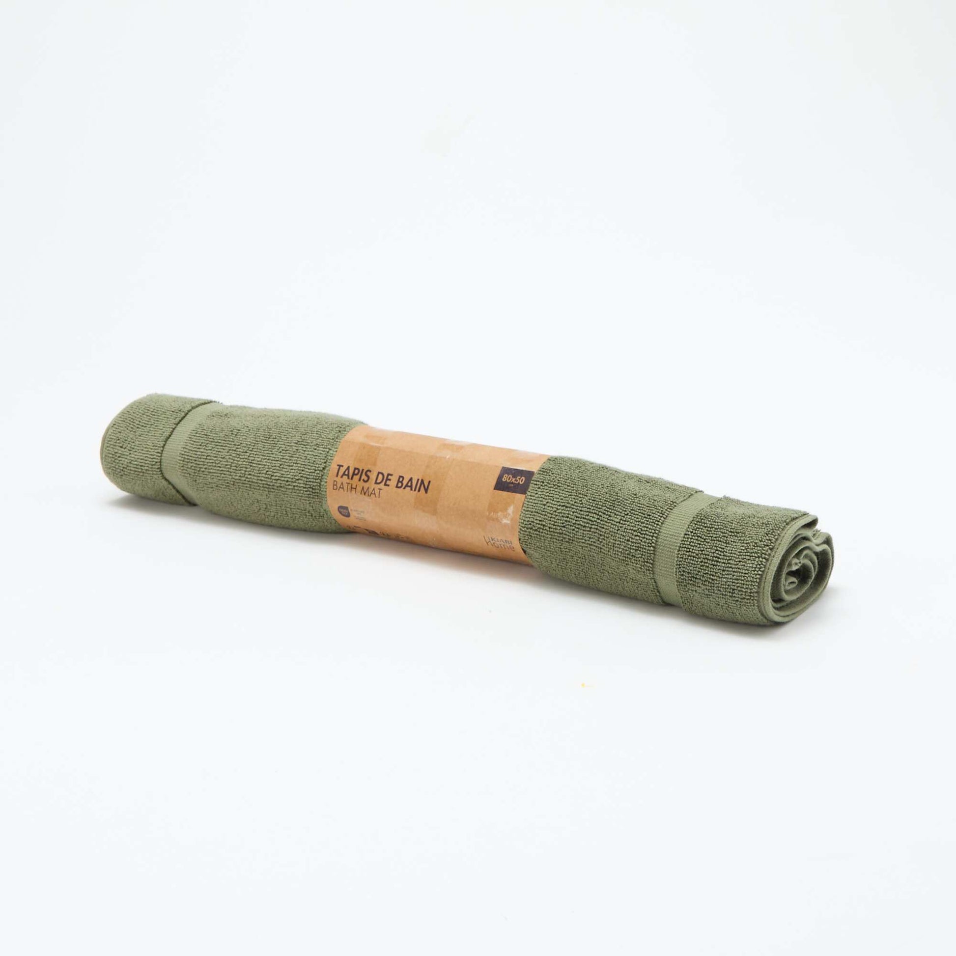 Stylish Bath Mat 80 x 50 cm GREEN