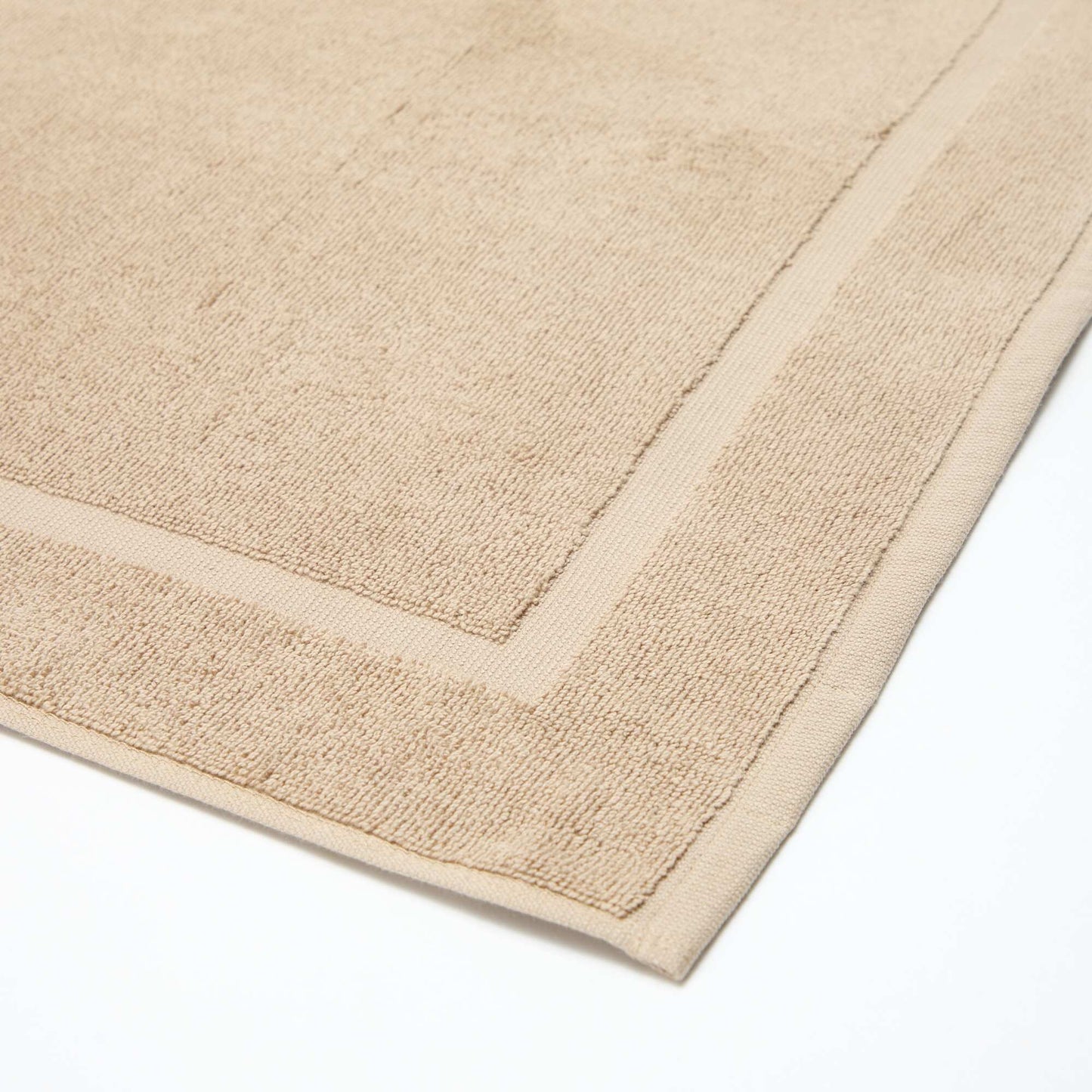 Bath Mat 80 x 50 cm BEIGE