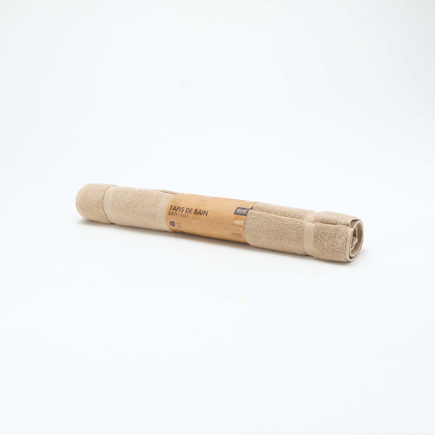 Bath Mat 80 x 50 cm BEIGE