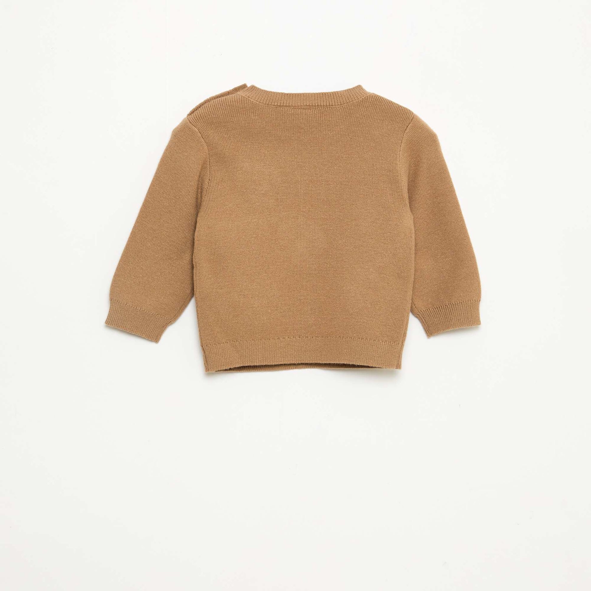 Disney Dalmatian Knitted Crew Neck Sweater BEIGE