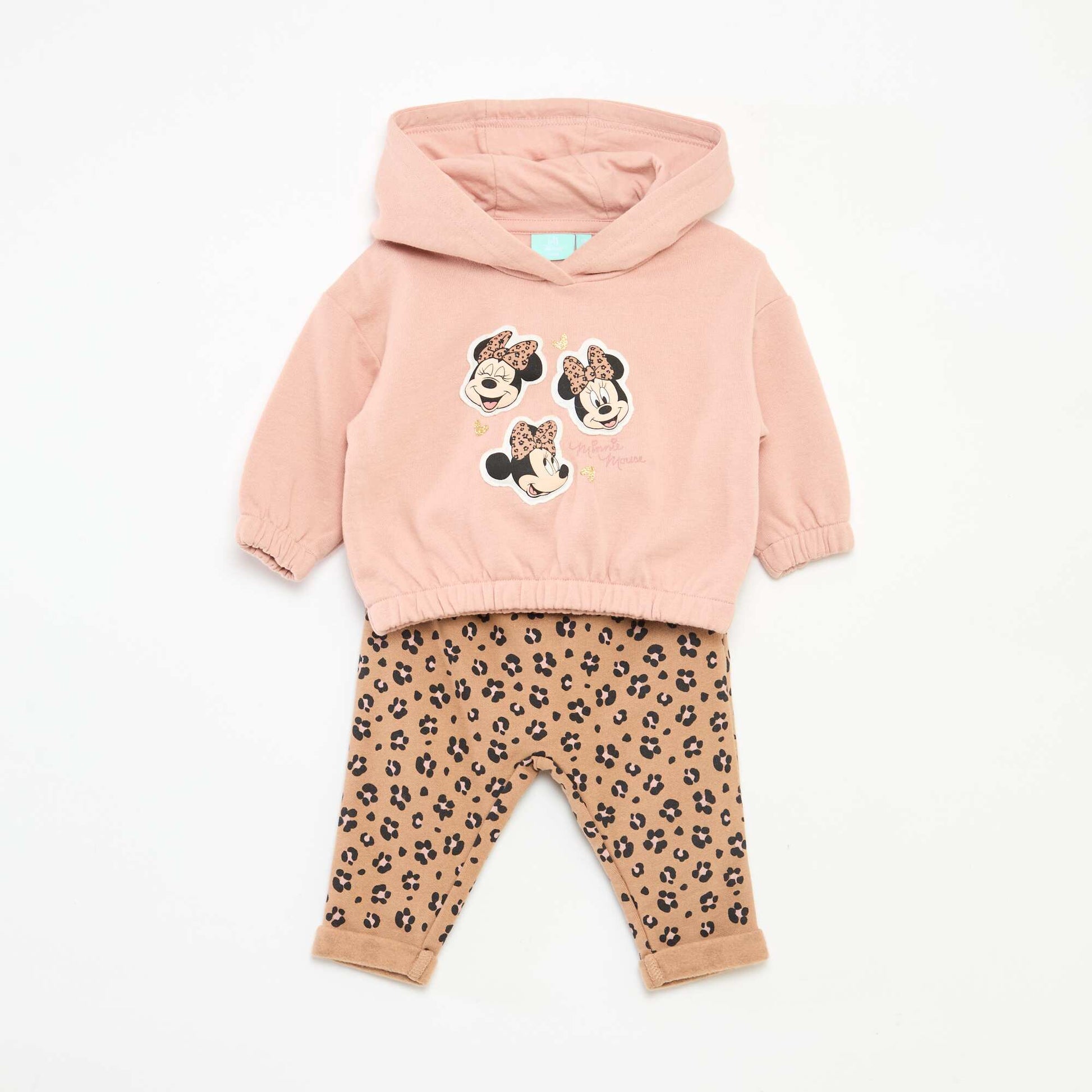 Disney 'Minnie' Sweatshirt + Leggings Set PINK