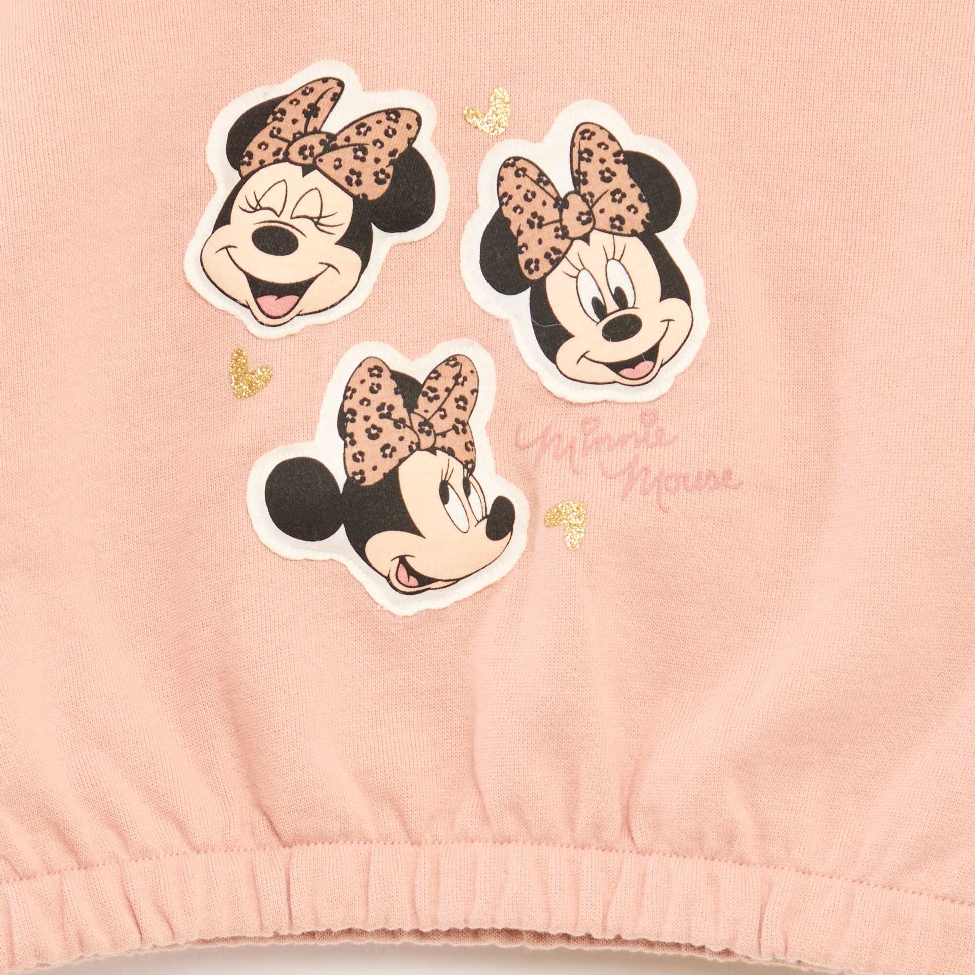 Disney 'Minnie' Sweatshirt + Leggings Set PINK
