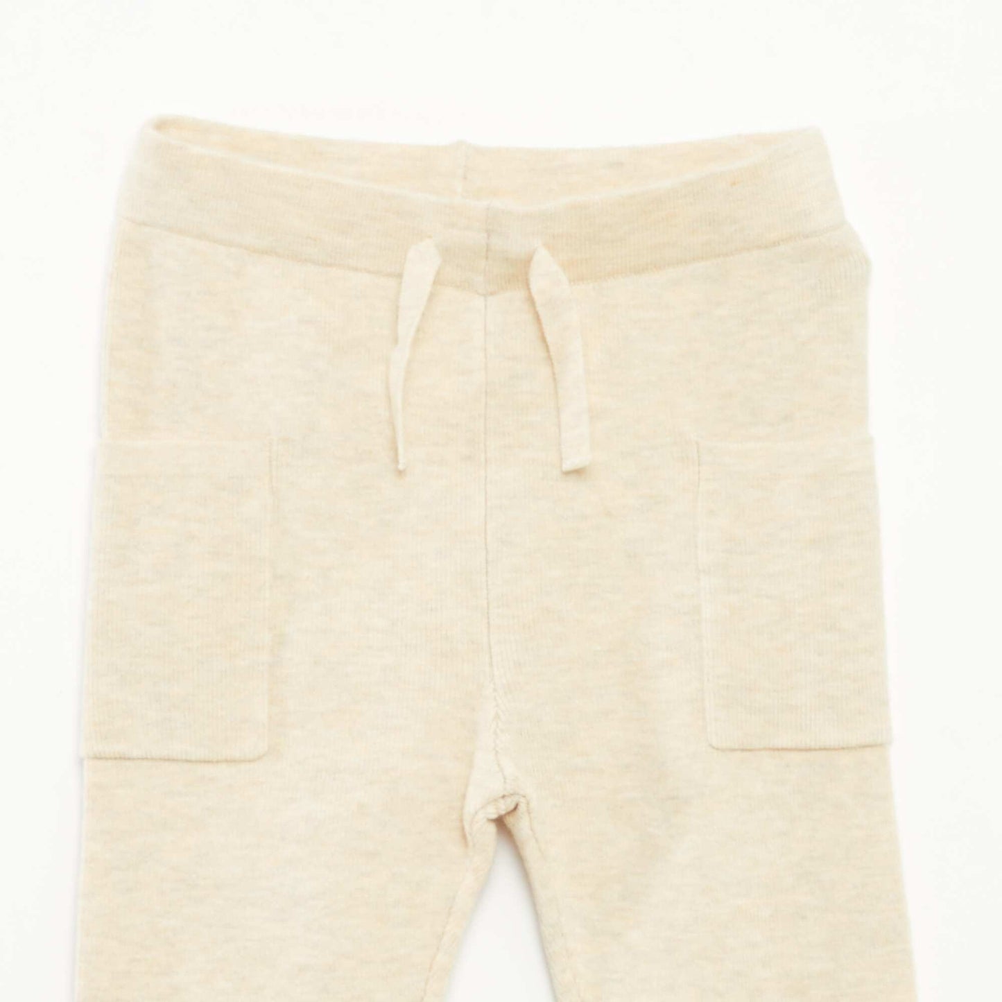 Two-Piece Knit Set BEIGE