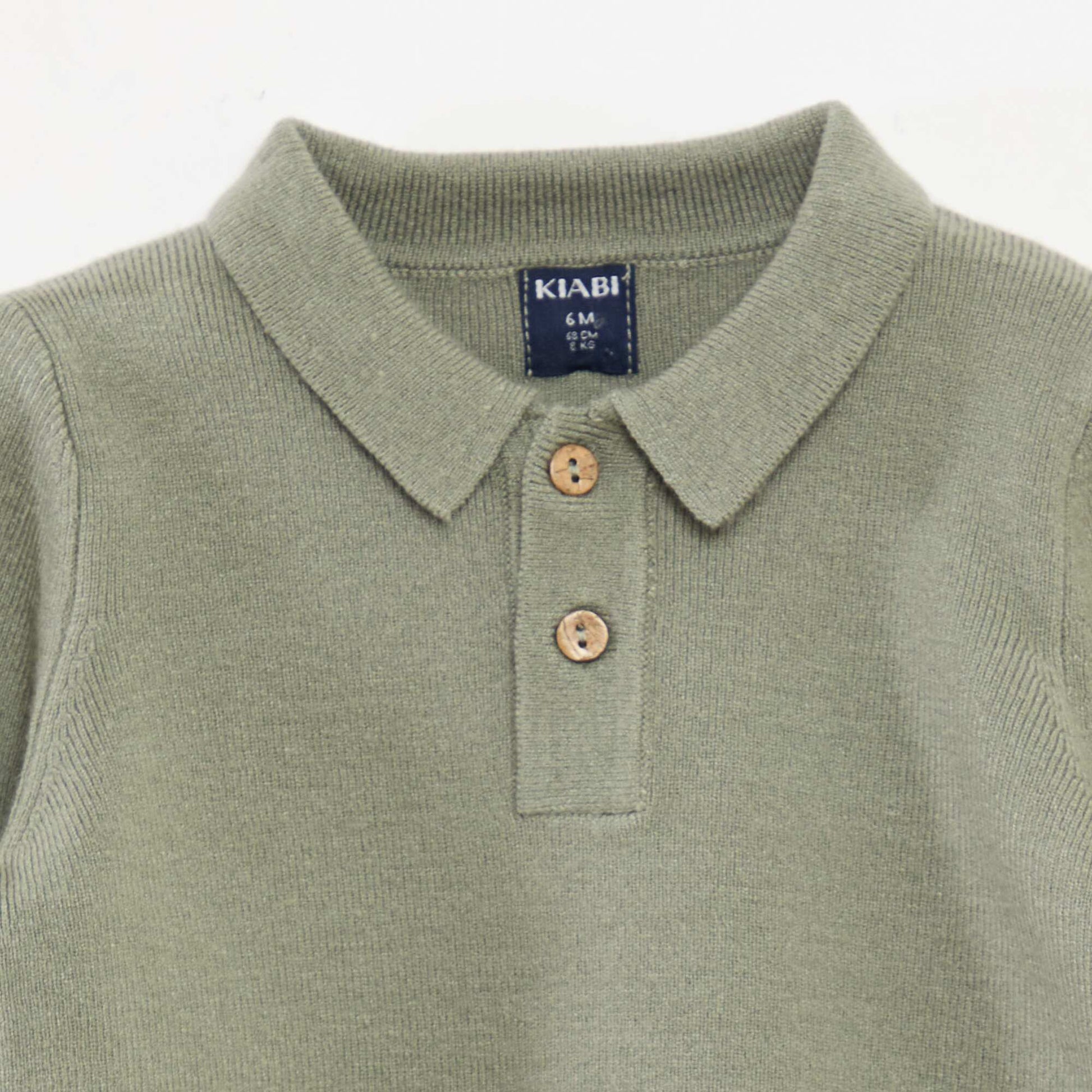 Two-Piece Knit Set GREEN