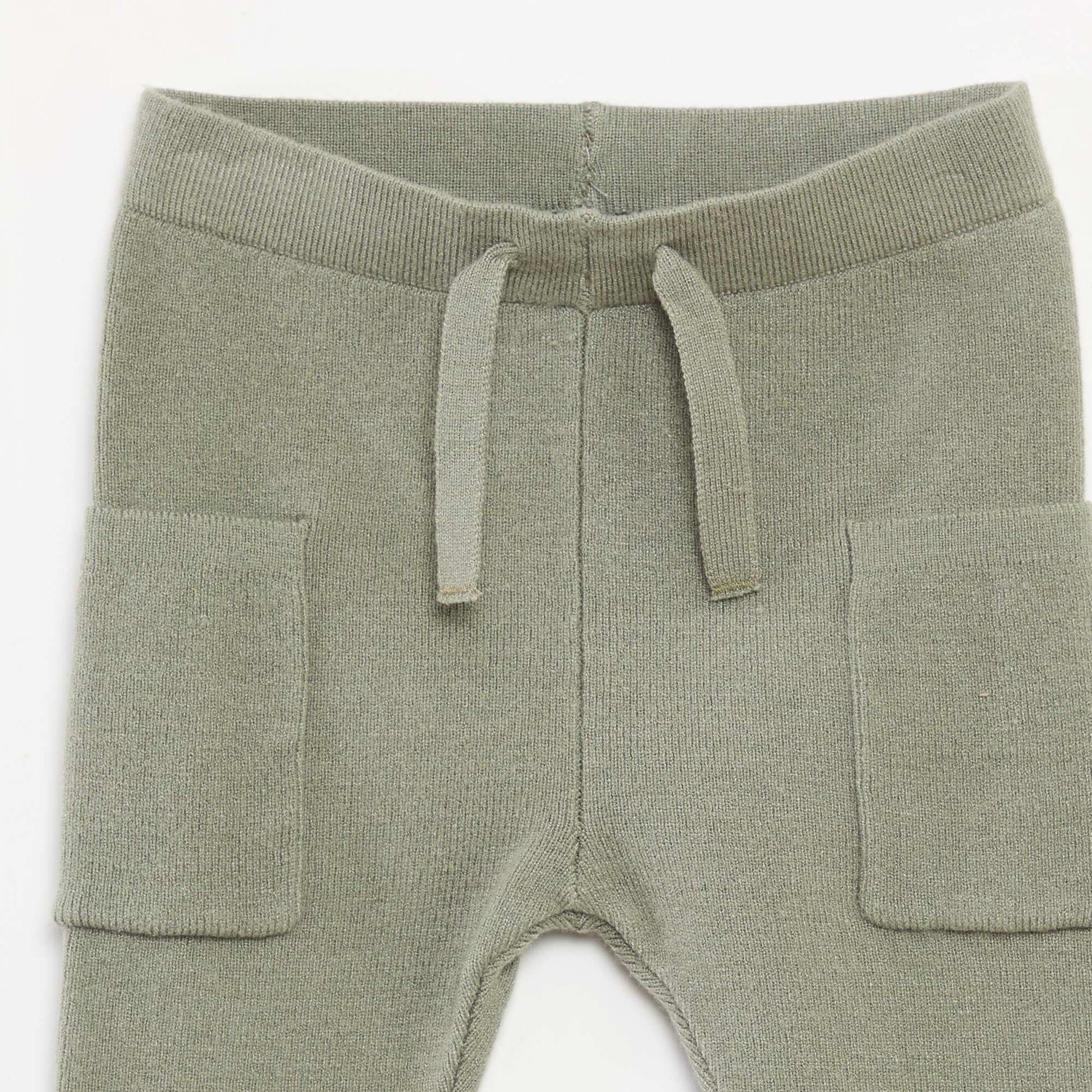 Two-Piece Knit Set GREEN
