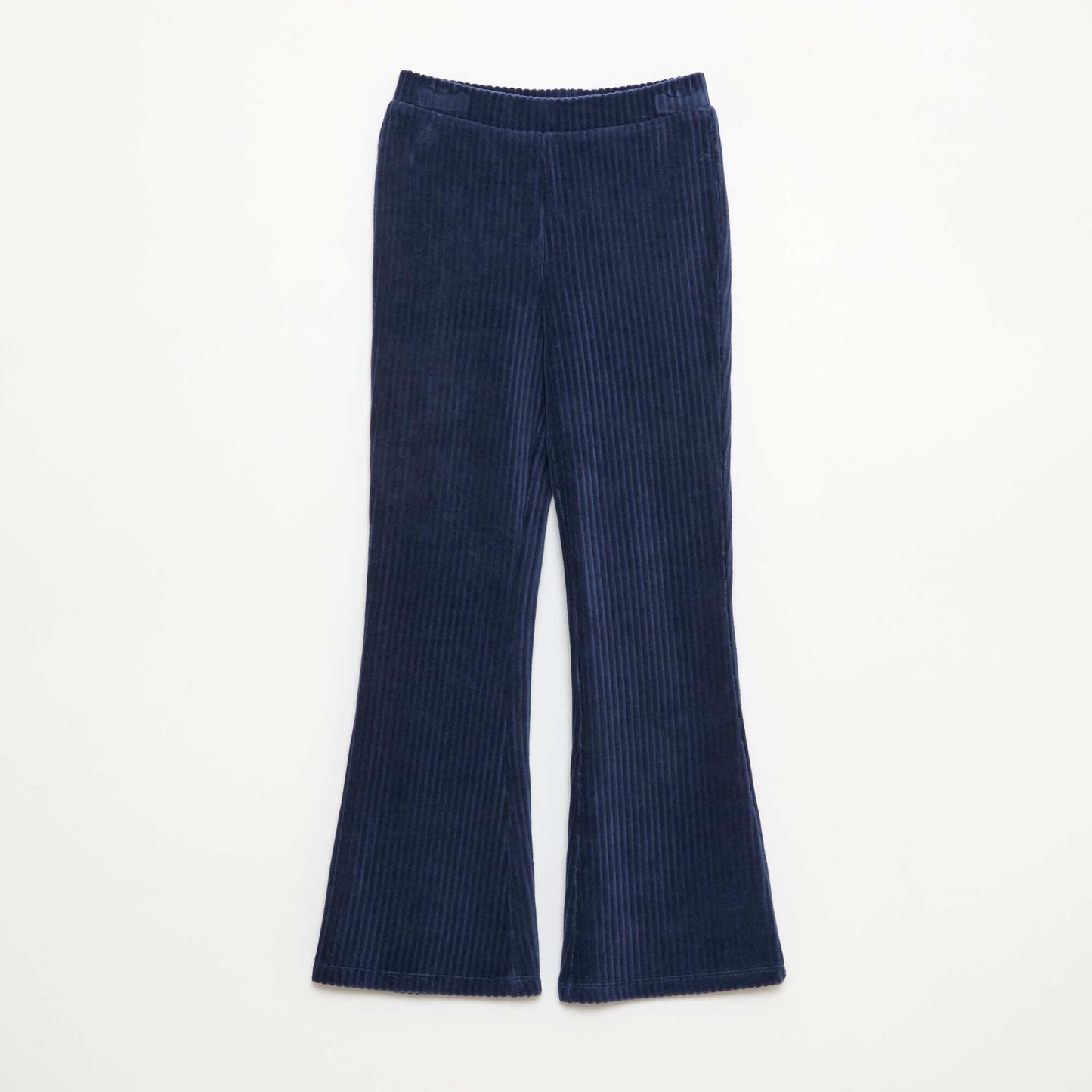 Corduroy Flare Pants BLUE