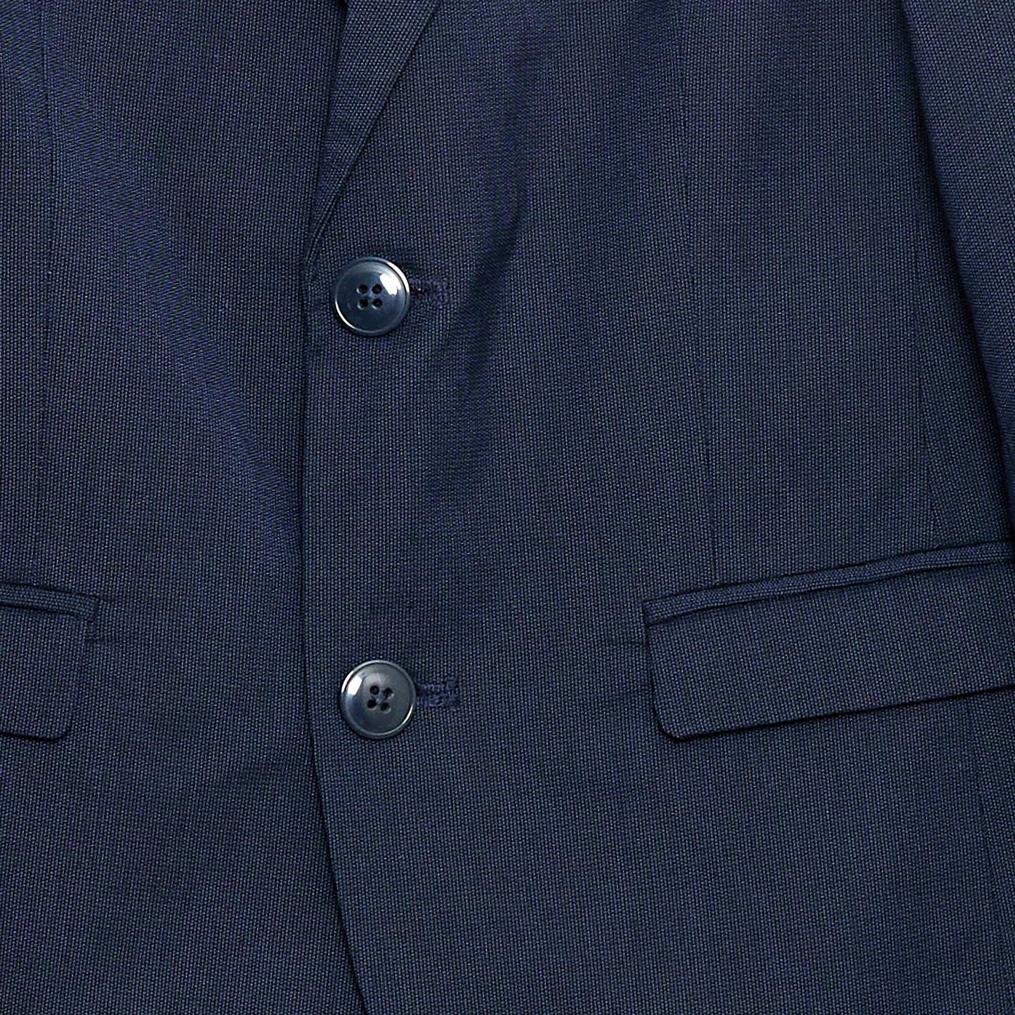 Slim Fit Solid Suit Jacket BLACK