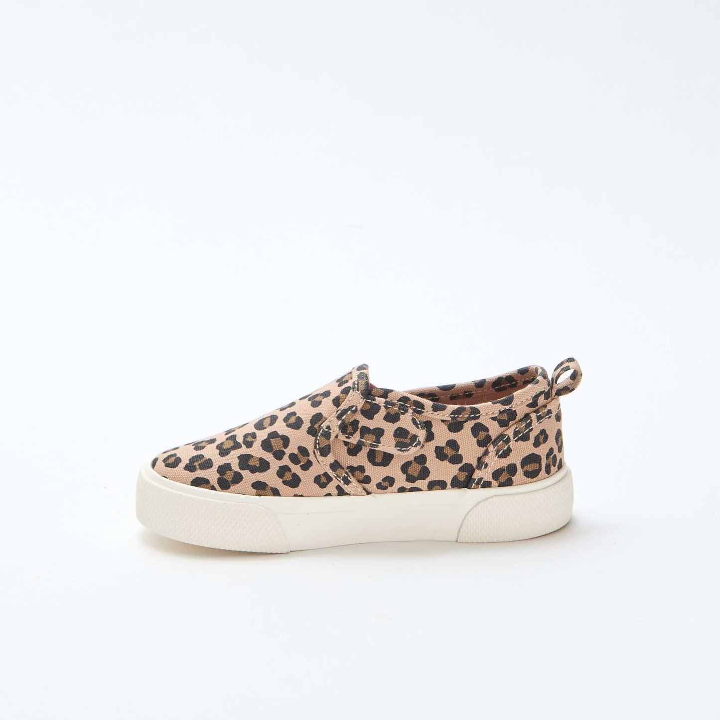 Leopard Print Slip-On Sneakers BROWN