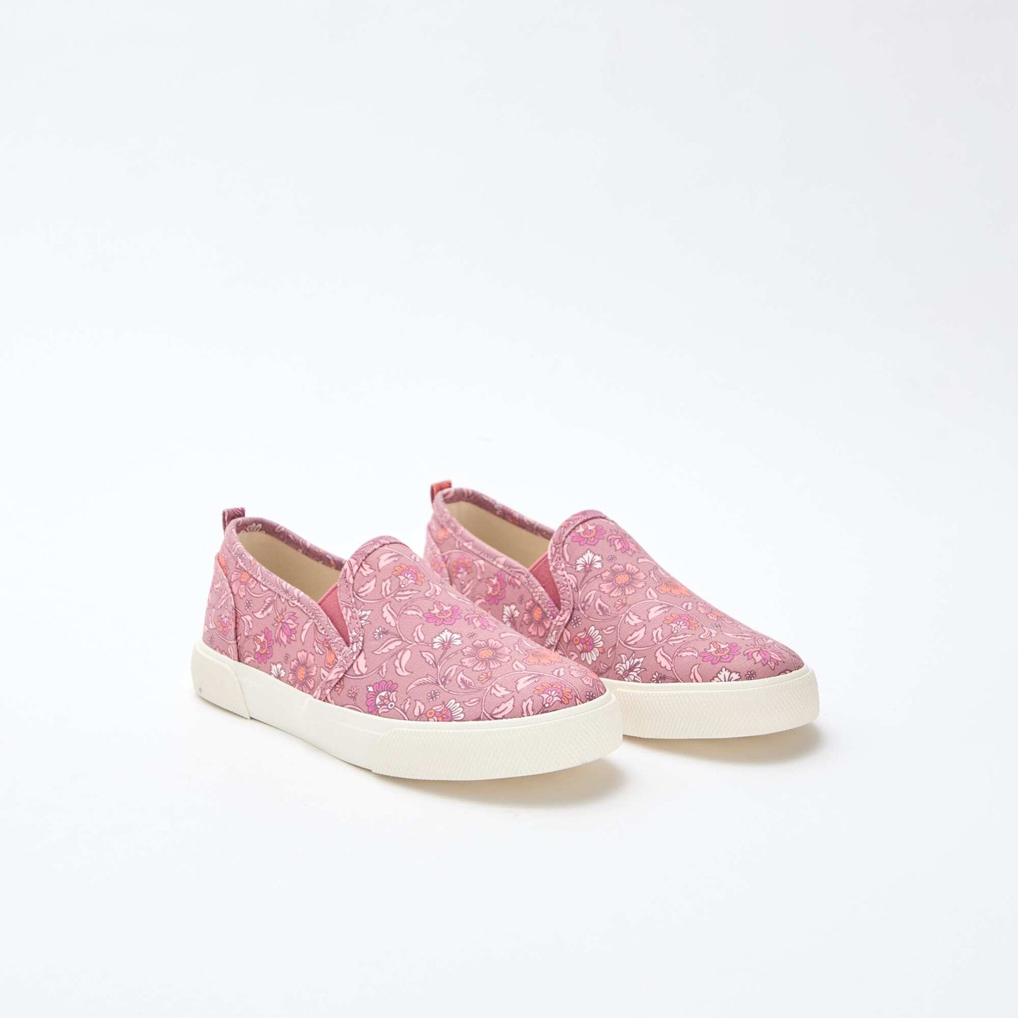 Slip-on Sneakers with Solid Print PINK