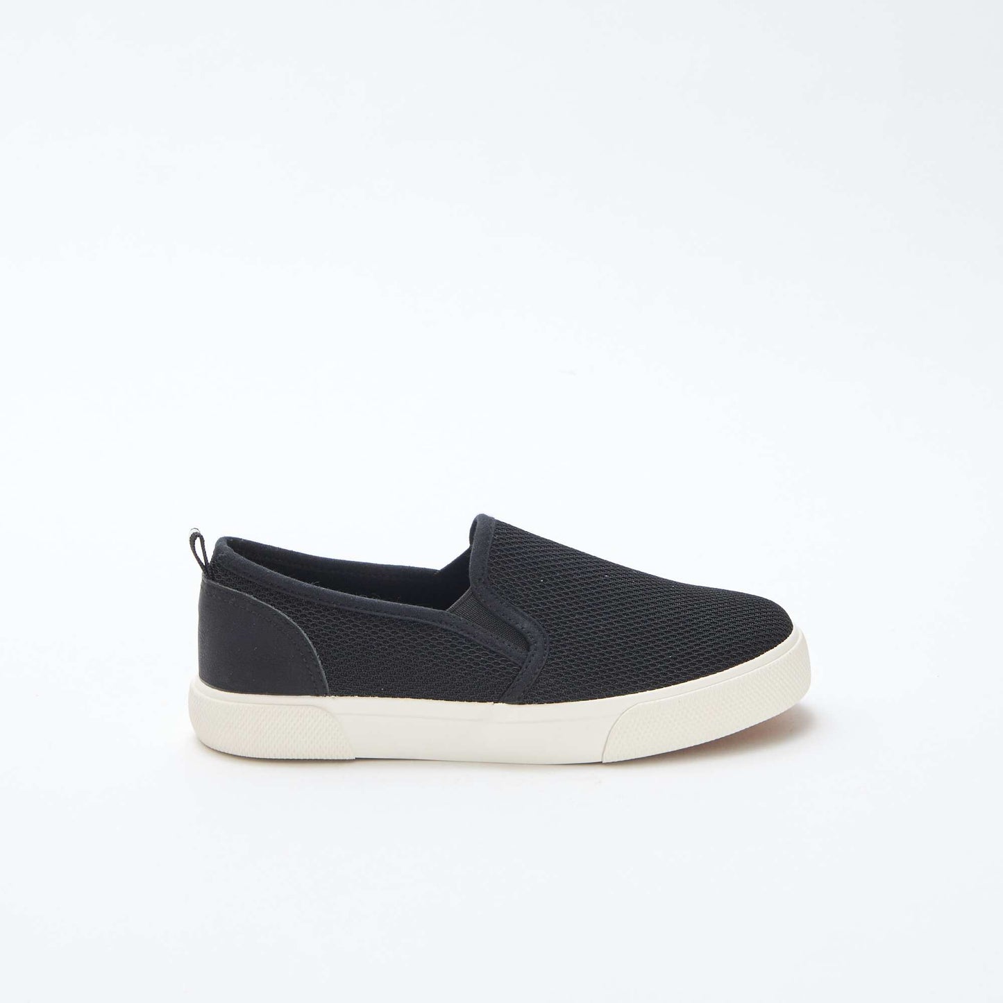 Slip-on Low-Top Mesh Trainers BLACK