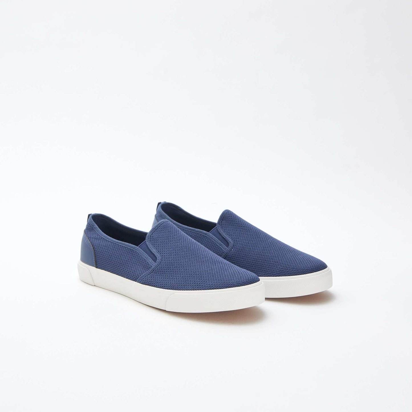 Mesh Slip-On Low-Top Sneakers BLUE
