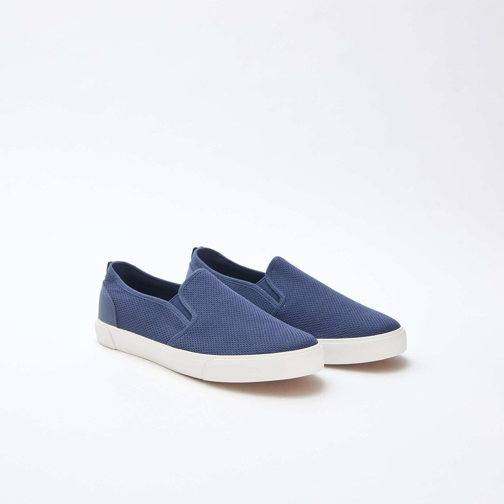 Mesh Slip-On Low-Top Sneakers BLUE