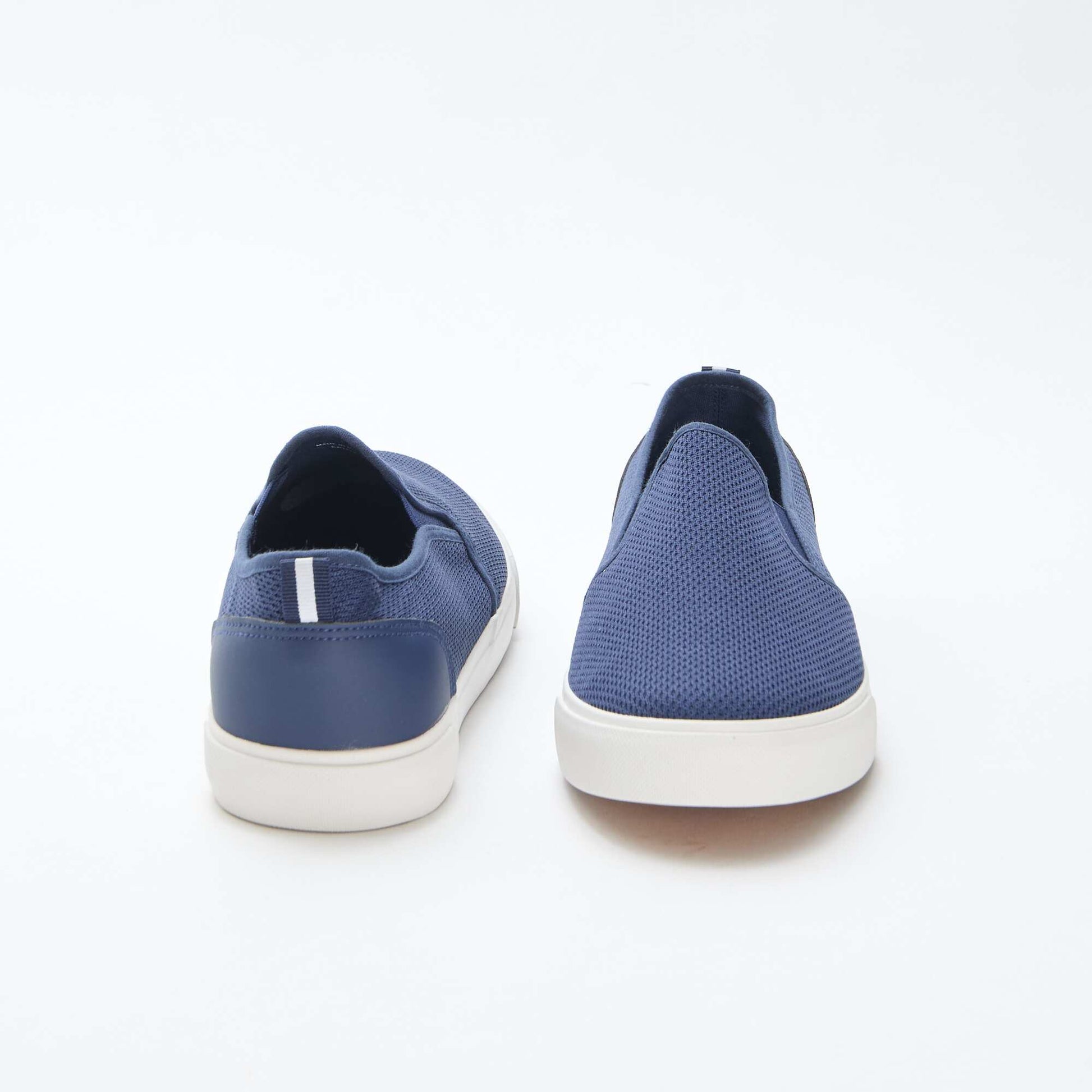 Mesh Slip-On Low-Top Sneakers BLUE