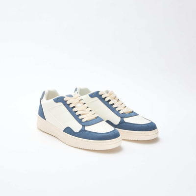 Two-Tone Low-Top Sneakers BLUE