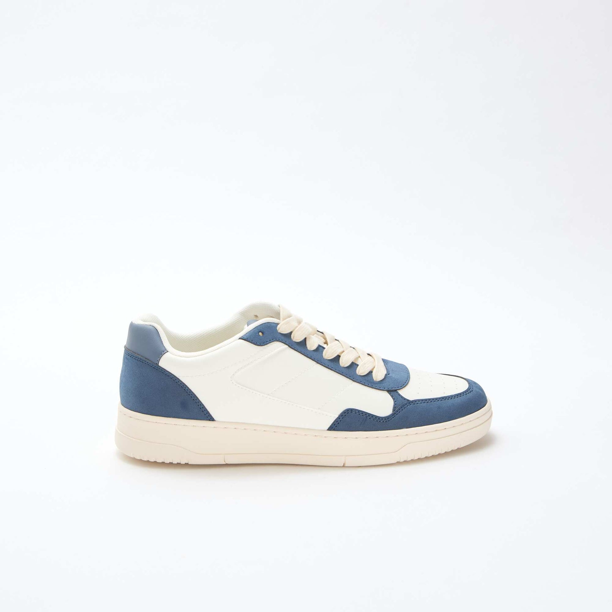 Two-Tone Low-Top Sneakers BLUE