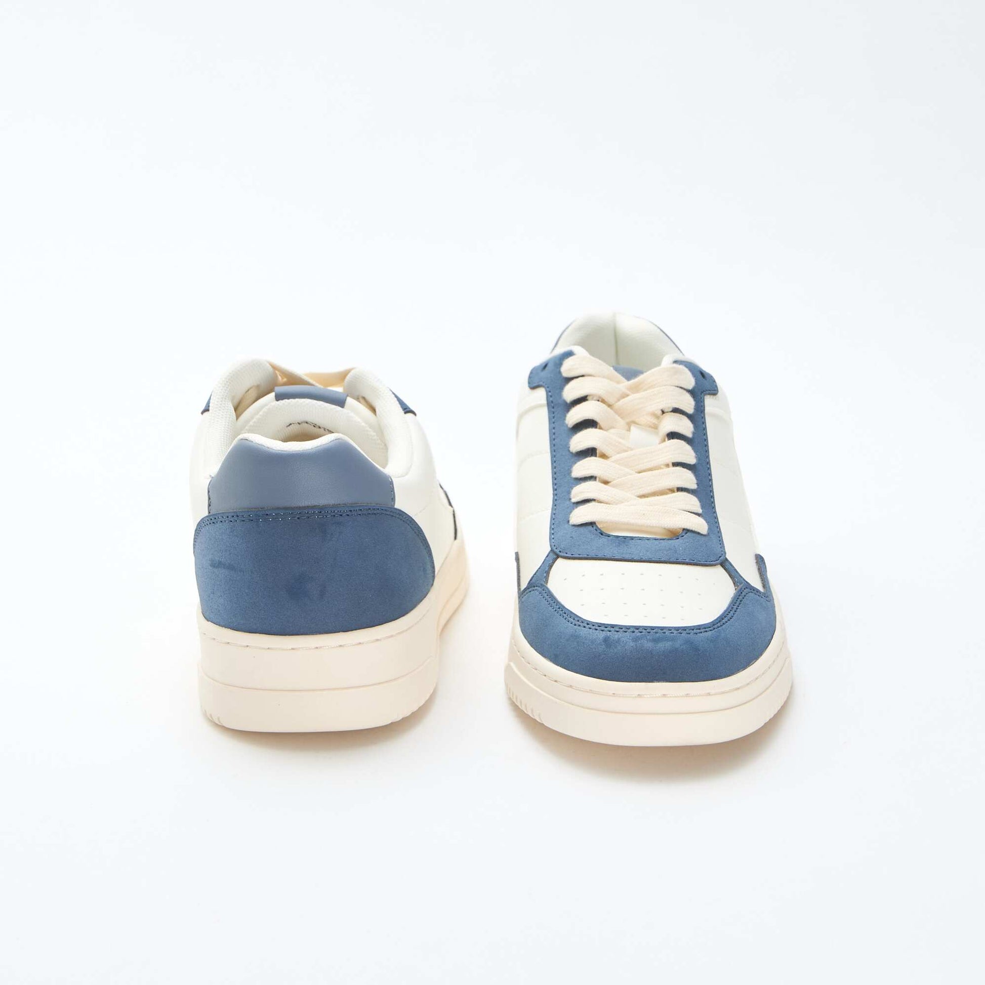 Two-Tone Low-Top Sneakers BLUE