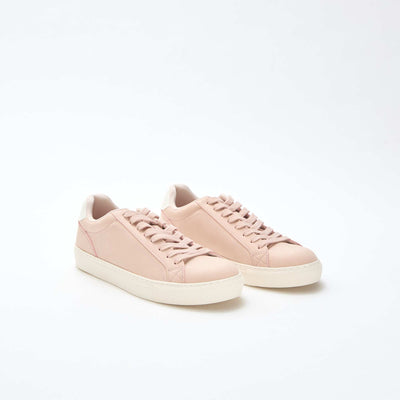 Low-Top Faux Suede Sneakers BEIGE