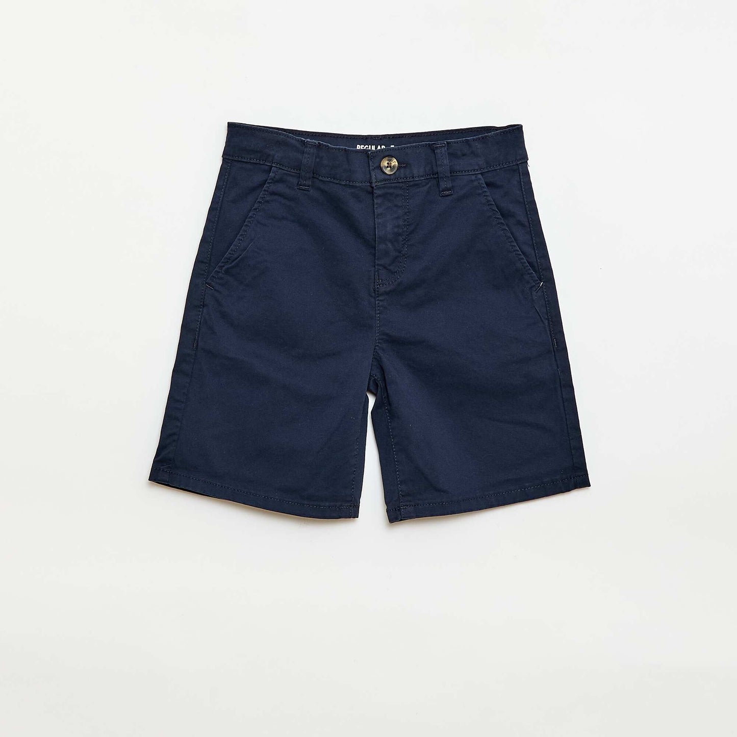 Twill Chino Bermuda Shorts BLUE