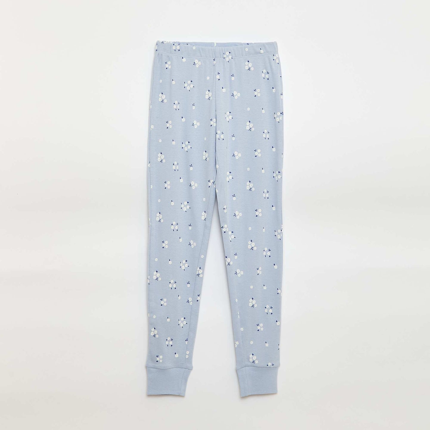 Printed Pajama Set - T-shirt + Pants - 2 pieces BLUE