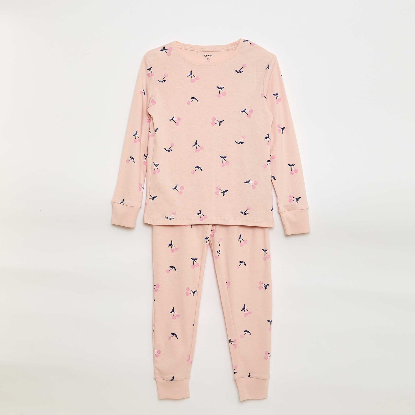 Printed Pajama Set - T-shirt + Pants - 2 pieces PINK