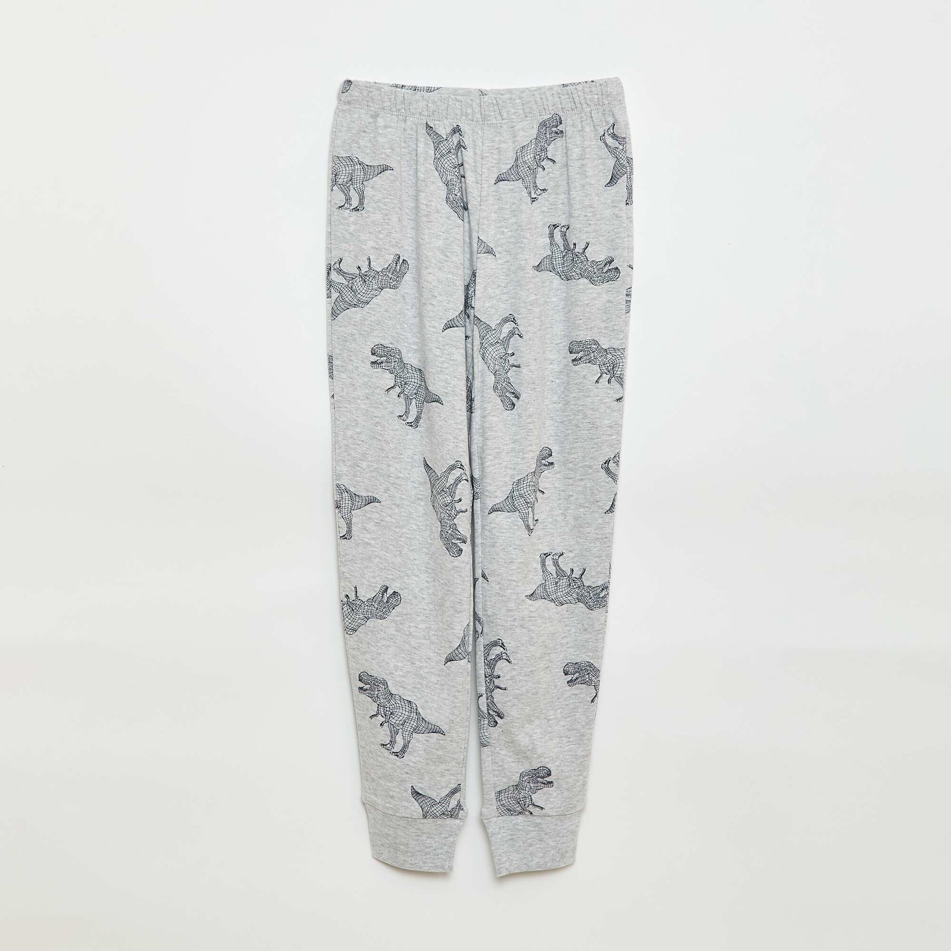 Printed Long Pyjama Set - 2 pieces GREEN