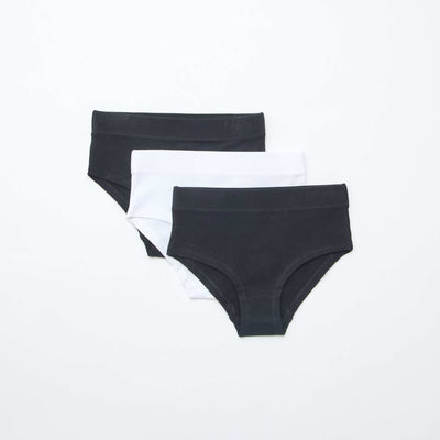 Pack of 3 shorties BLACK