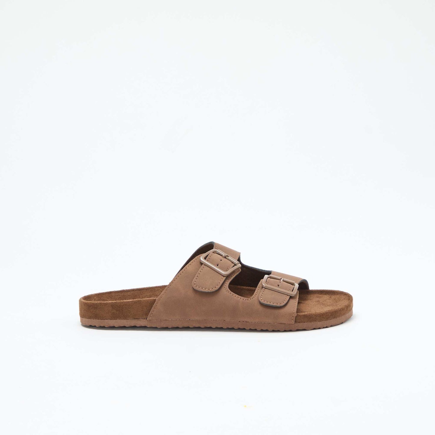 Double Strap Mules BROWN