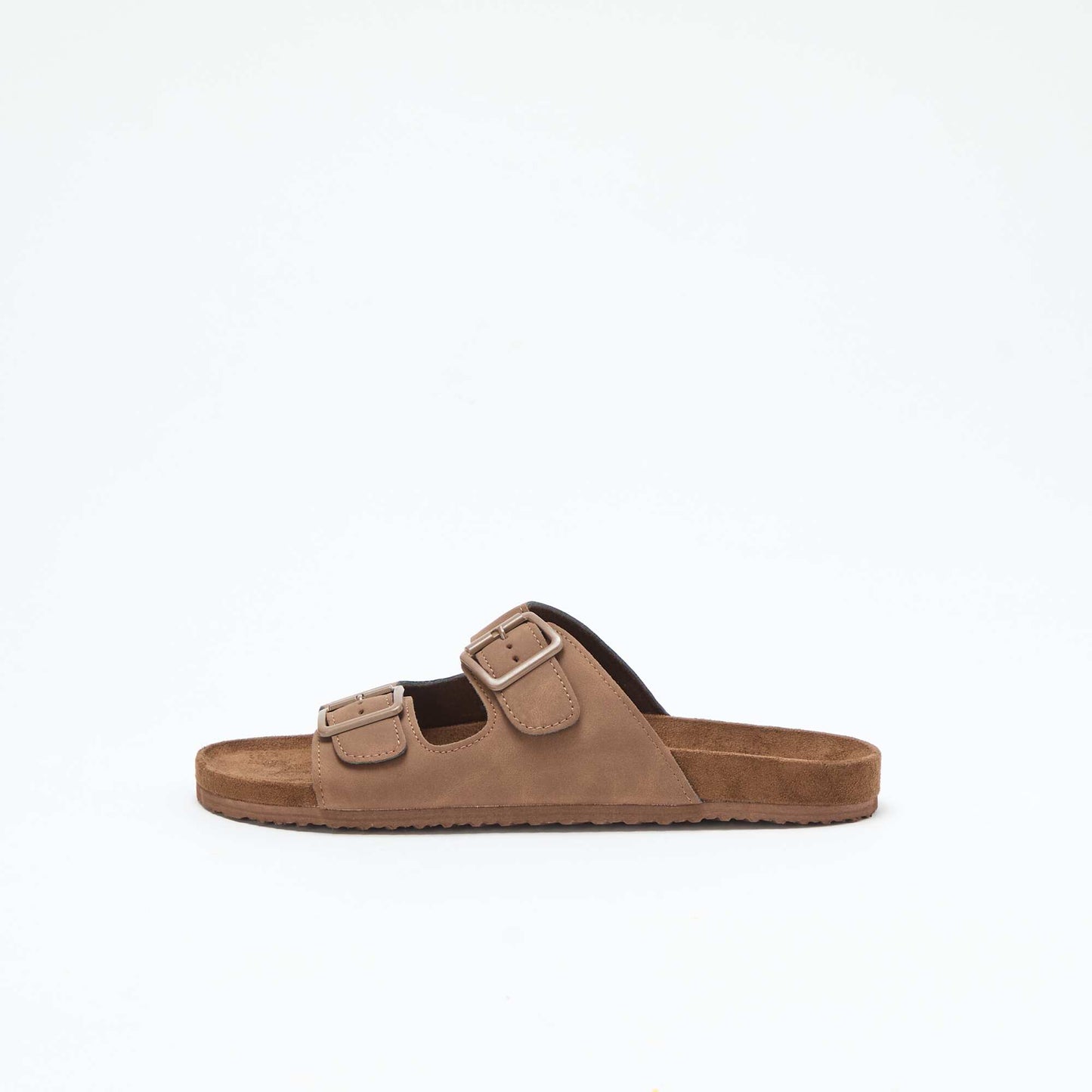Double Strap Mules BROWN