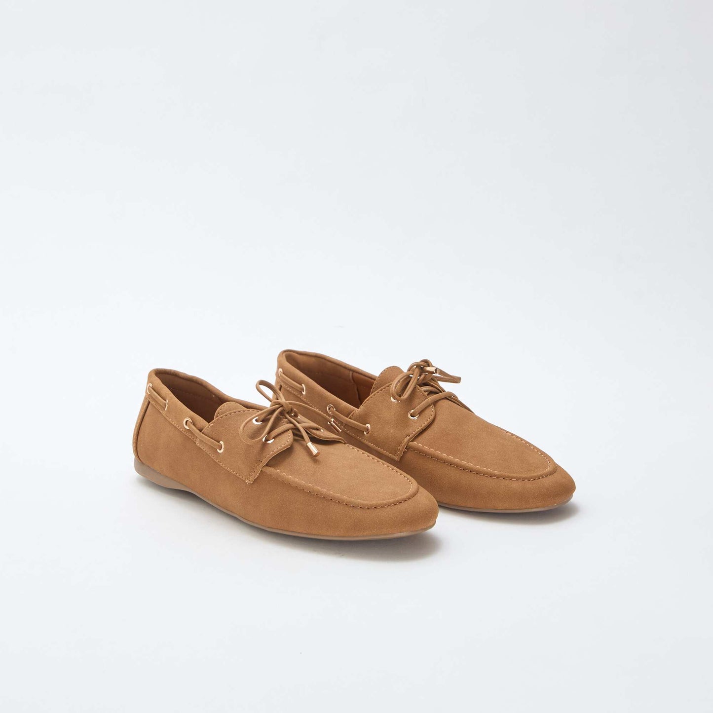 Lace-Up Loafers BROWN