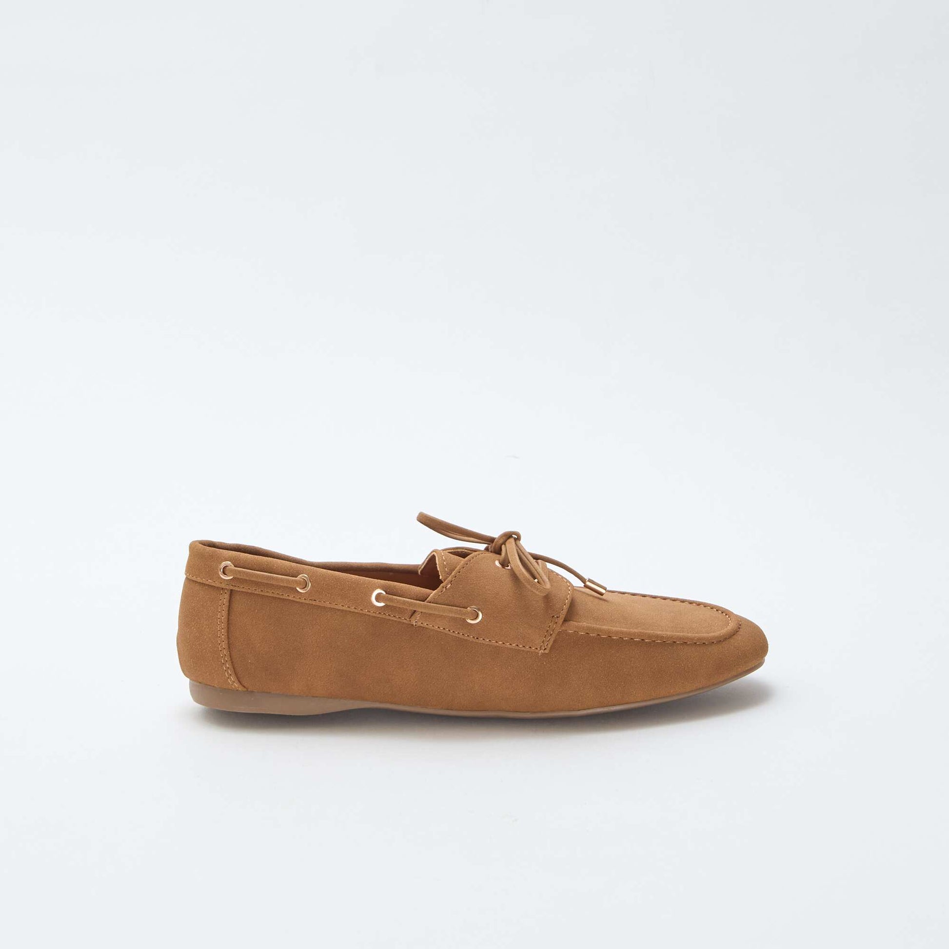 Lace-Up Loafers BROWN