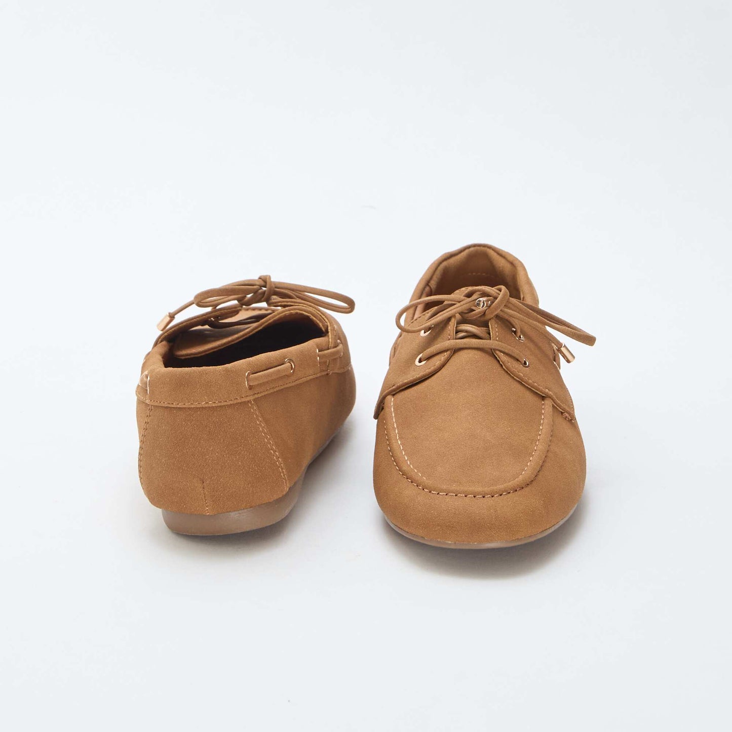 Lace-Up Loafers BROWN