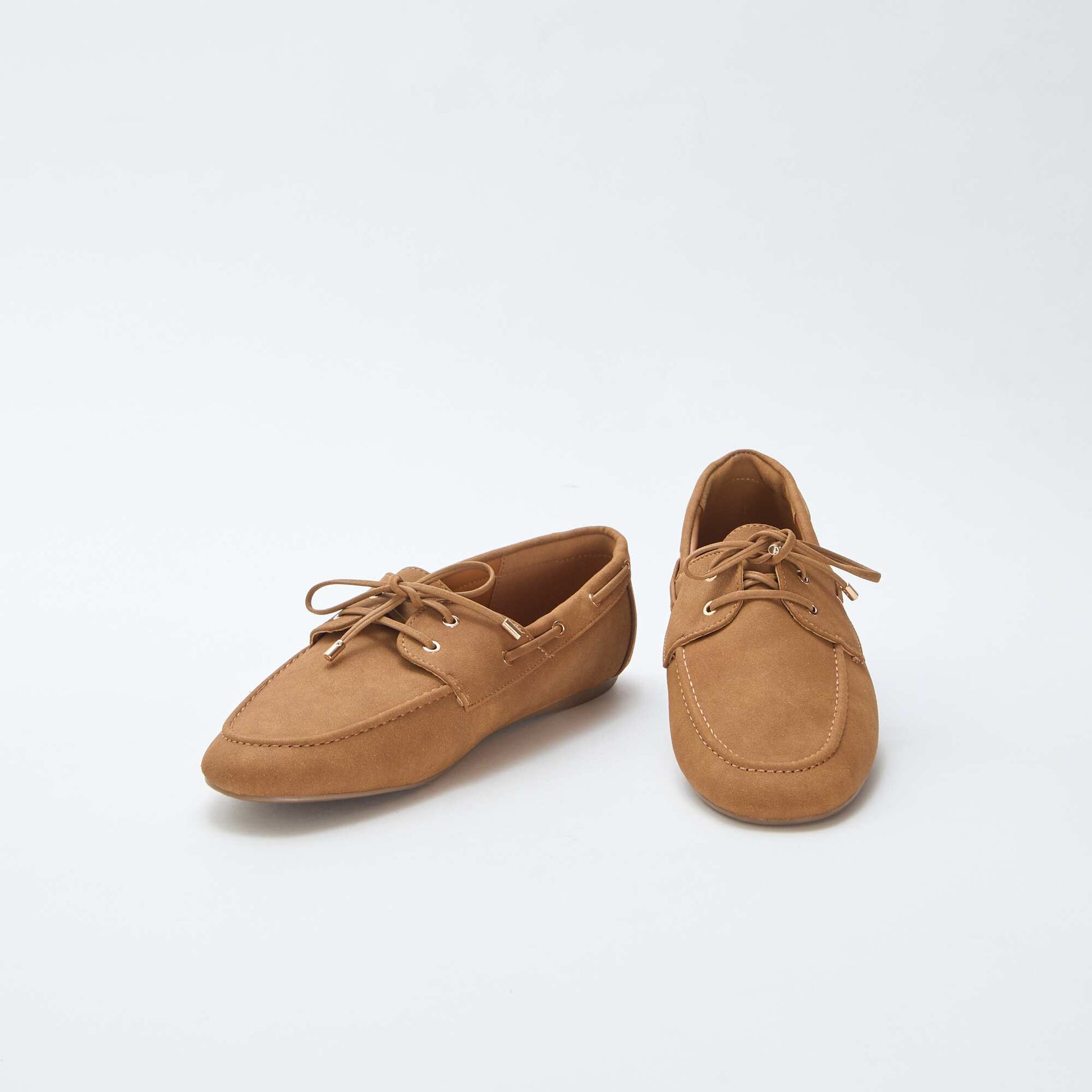 Lace-Up Loafers BROWN