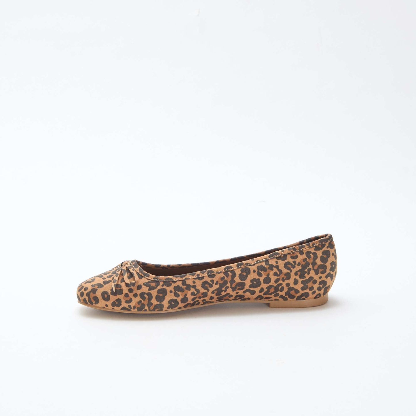 Suedette Ballet Flats BEIGE