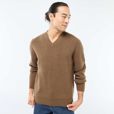 Chunky Knit Sweater BROWN